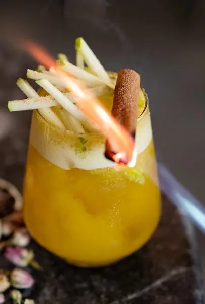Cider and Spice Margarita cocktail