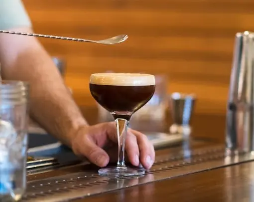 Guinness Espresso Martini cocktail